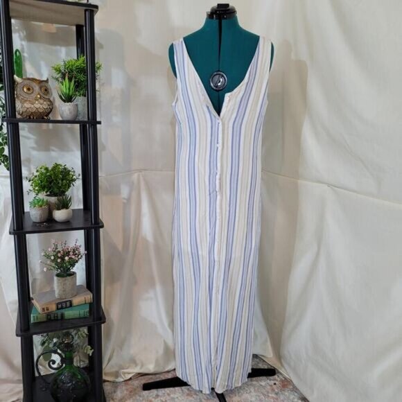 Sadie & Sage Danna Striped Maxi Dress‎ - Size Medium - Picture 3 of 12